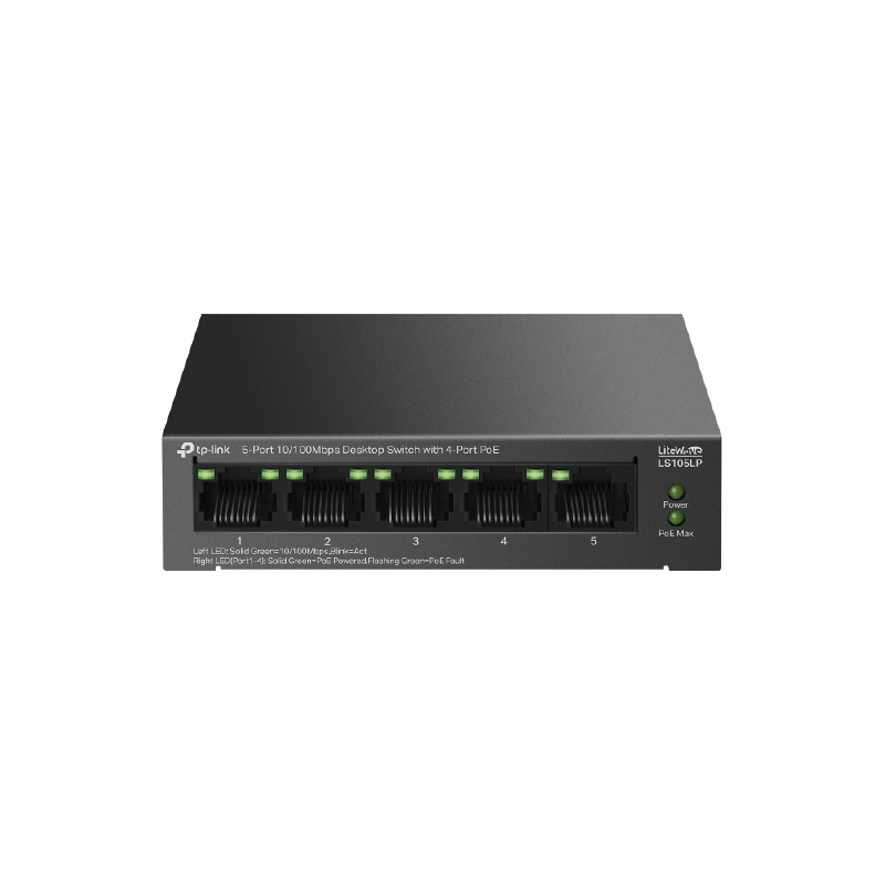 Switch TP-Link Unmanaged Switchs PoE LS105LP