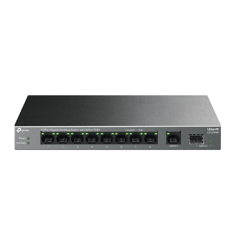 Switch TP-Link Unmanaged Switchs PoE LS1210GP