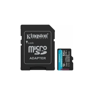 Cartão de memória Kingston Micro Secure Digital Card SDCG4/64GBER
