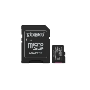 Cartão de memória Kingston Micro Secure Digital Card SDCS3/256GBER