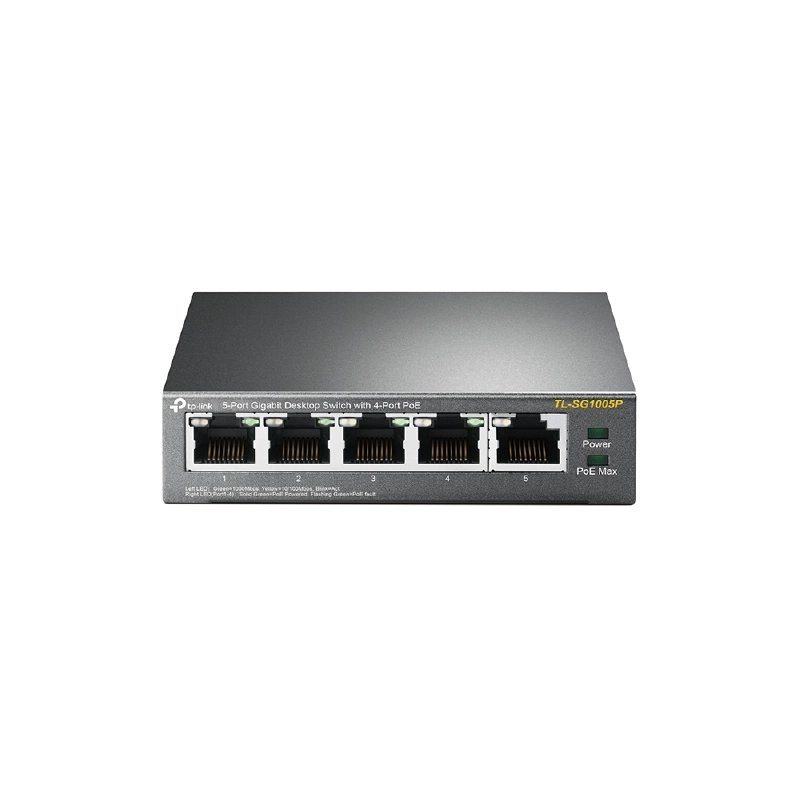 Switch TP-Link Unmanaged Switchs PoE TL-SG1005P