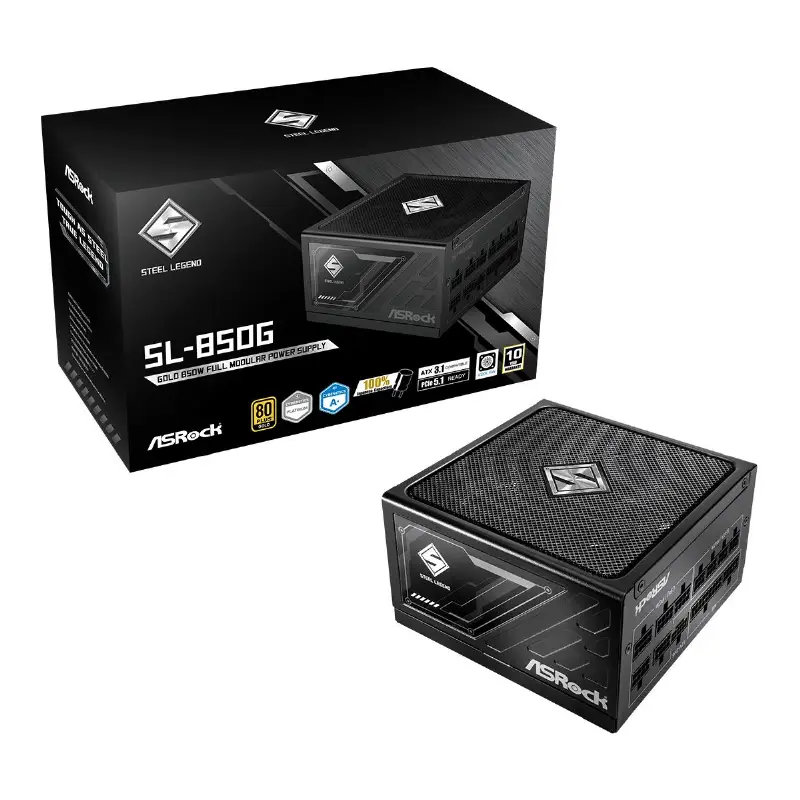 PC acessório ASRock Fonte de Alimentação 90-UXS085-GFEAAA
