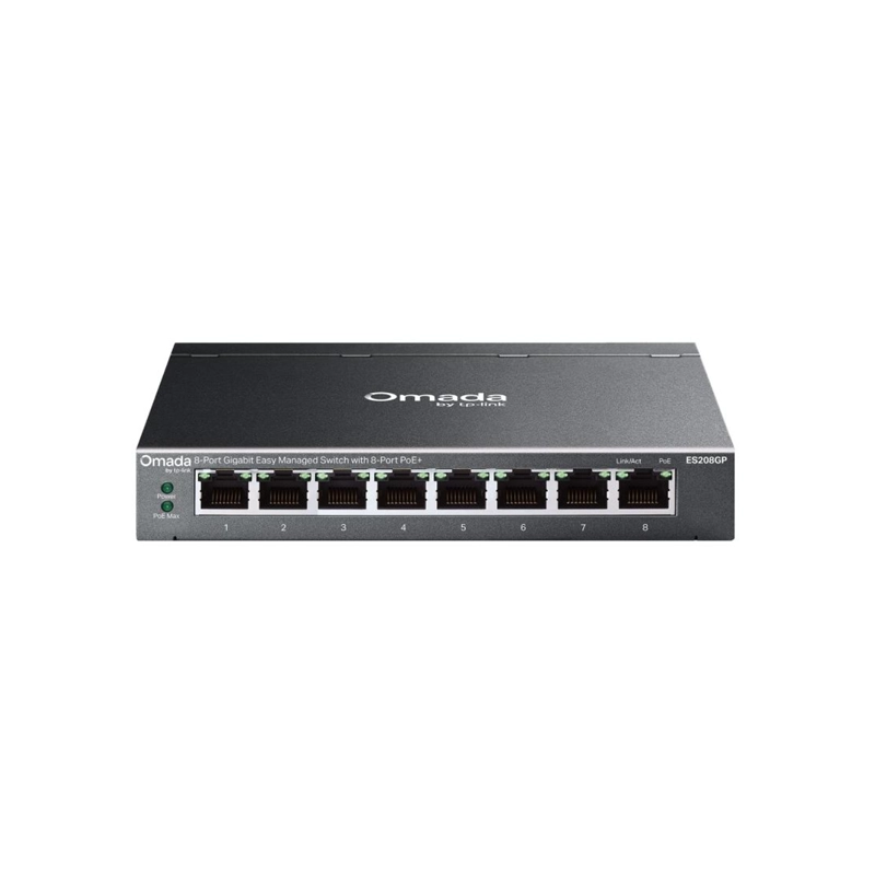 Switch TP-Link - OMADA Smart Switchs PoE ES208GP