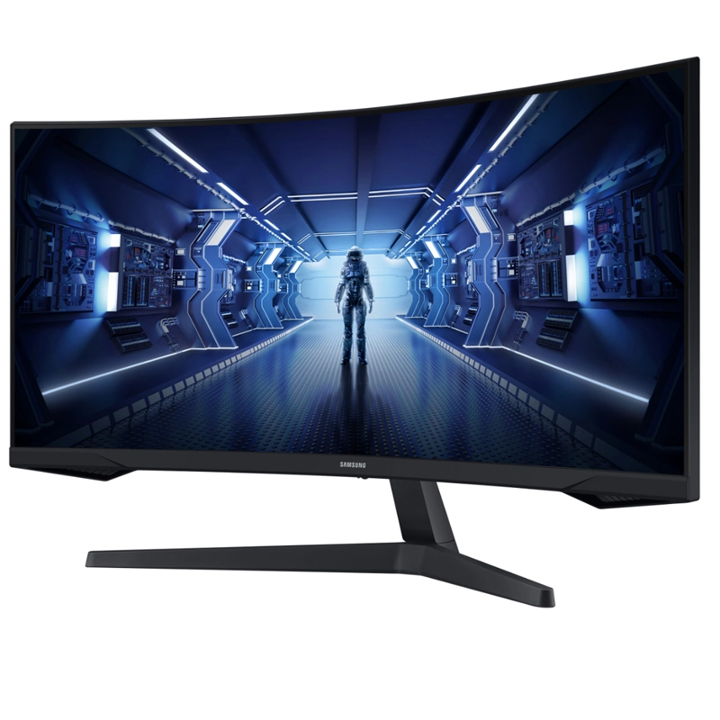 Monitor gaming Samsung 34" Curvo LC34G55TWWPXEN