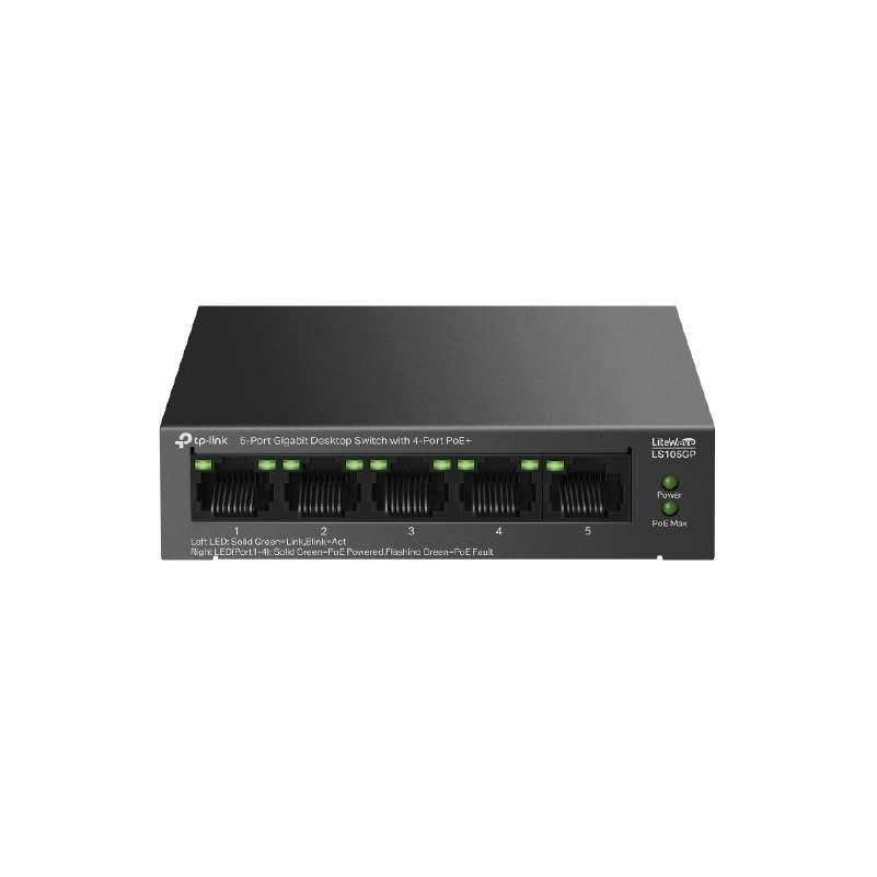 Switch TP-Link Unmanaged Switchs PoE LS105GP
