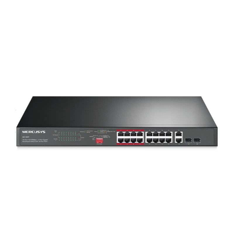 Switch Mercusys Switchs PoE+ MS118CP
