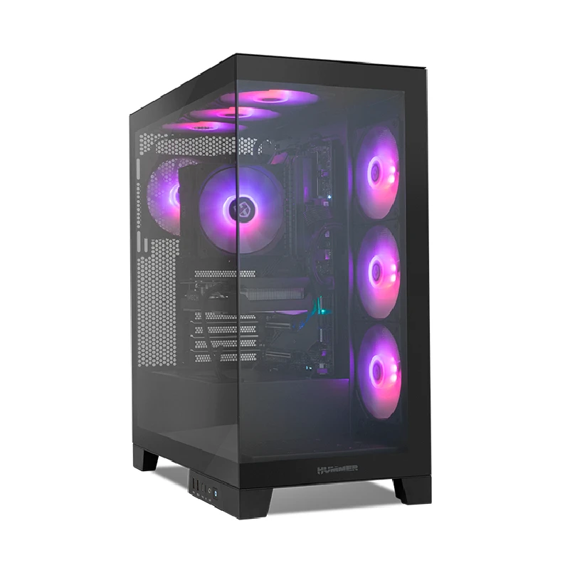 Caixa Nox Caixa para PC NXHUMMERGLOCKBK